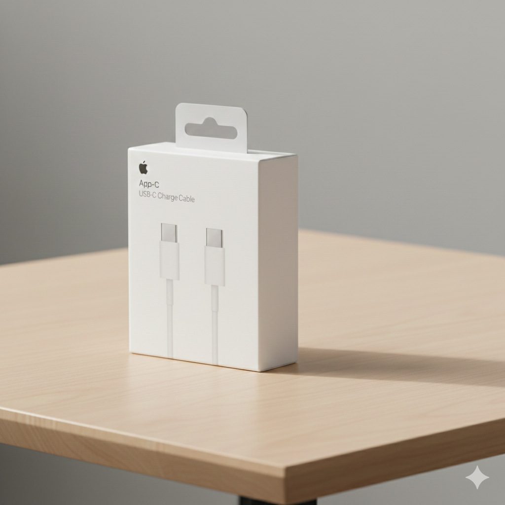 Cable Apple Tipo C a Tipo C 1 metro