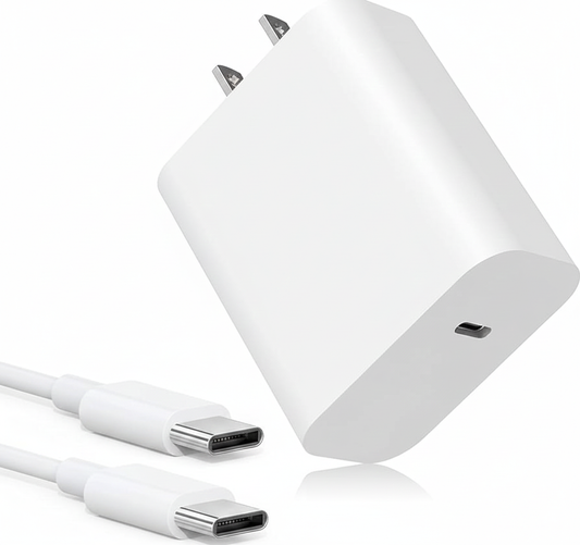 Cargador Apple 20w + Cable Tipo C a C